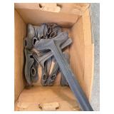 Collection of Vintage Shoe Cobbler Iron Tools and Lasts