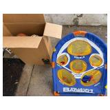 Big League Bagball Game with Sports Balls and Toy Bats Set