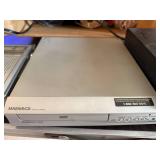 Soundesign Radio, Magnavox DVD Player, Sharp VCR, and Cable Lot
