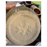 Vintage Pottery and Stoneware Dishware Collection including Mugs, Bowls, and Serving Pieces