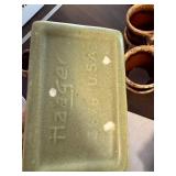 Vintage Pottery and Stoneware Dishware Collection including Mugs, Bowls, and Serving Pieces