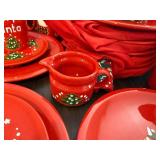 Holiday Christmas Tree Ceramic Dinnerware and Mug Set