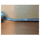 Sterling Silver Tableware Set: Sweetheart Rose Spoon, Frank M. Whiting & Co. Plate, Salt & Pepper Shakers