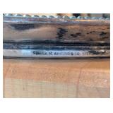 Sterling Silver Tableware Set: Sweetheart Rose Spoon, Frank M. Whiting & Co. Plate, Salt & Pepper Shakers