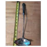 R Wallace Sterling Silver Ornate Large Soup Ladle 7.8g