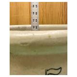 Western Stoneware 5 Gallon Crock with Maple Leaf Design