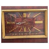 Vintage Motorola Wood Case Tube Radio Clock