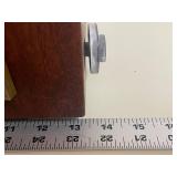 Vintage Motorola Wood Case Tube Radio Clock