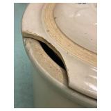 Vintage Red Wing Union Stoneware 5 Gallon Crock with Lid