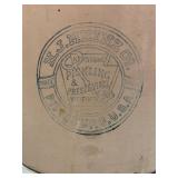 Vintage H.J. Heinz Co. Stoneware Pickling Crock, Pittsburg PA