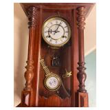 Vintage The Time Mfg. Co. Wall Clock with Horse Topper