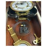 Vintage The Time Mfg. Co. Wall Clock with Horse Topper