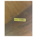 Vintage The Time Mfg. Co. Wall Clock with Horse Topper