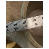 Pair of 2-Gallon Antique Stoneware Crocks Red Wing and Union