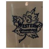 Western Stoneware Co. 3 Gallon Crock Monmouth IL