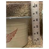 Collection of 3 Vintage Stoneware Crocks and 1 Promotional Mug