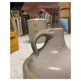 Collection of 5 Antique Stoneware Whiskey Jugs Including Western Stoneware