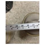 Collection of 5 Antique Stoneware Whiskey Jugs Including Western Stoneware