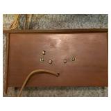 Vintage General Electric Model 7537 Wood Electric Alarm Clock