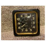 Vintage Ingraham Fireball Radium Alarm Clock