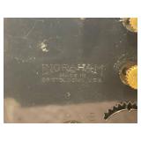 Vintage Ingraham Fireball Radium Alarm Clock