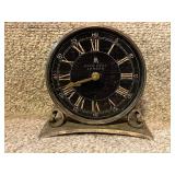 Antique 49 Bond Street London Table Clock with Roman Numerals