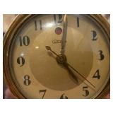 Pair of Vintage Electric Clocks - Telechron and Sessions
