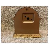 Set of 3 Brass Tabletop Clocks Howard Miller Linden Quartz