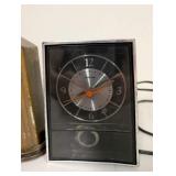 Collection of 3 Vintage Electric Mantle and Desk Clocks