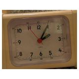 Vintage Teapot Clock and Portable Clock Radio Set