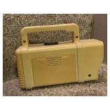 Vintage Teapot Clock and Portable Clock Radio Set