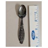 Antique Silverplated Decor Set - Sugar Bowl, Bud Vase, German Beaker, Norge Spoon