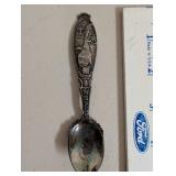 Antique Silverplated Decor Set - Sugar Bowl, Bud Vase, German Beaker, Norge Spoon