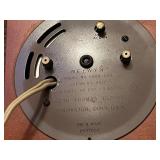 Set of 2 Vintage Seth Thomas Belwyn Electric Alarm Clocks