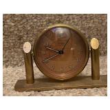 Renora 7 Jewel Swiss Brass Desk Clock