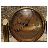 Renora 7 Jewel Swiss Brass Desk Clock