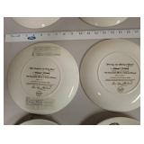 Set of 12 Hamilton Collection Charles Dickens Character Plates by Howard Pylek