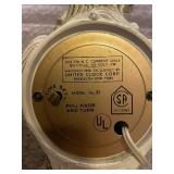 Collection of 4 Vintage Mantel Clocks Ornate Designs