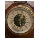 Collection of 4 Vintage Mantel Clocks Ornate Designs