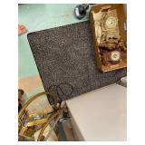 Collection of 4 Vintage Mantel Clocks Ornate Designs