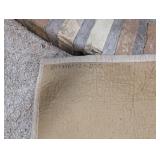 Floral Area Rug with Ornate Border, Approx. 56x35 Inches