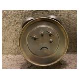 Collection of 5 Vintage Wind-Up Alarm Clocks Mixed Brands