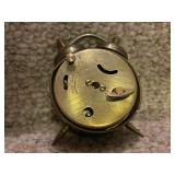 Collection of 5 Vintage Wind-Up Alarm Clocks Mixed Brands