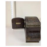 Junghans Vintage Mantel Clock with Wooden Case and Pendulum