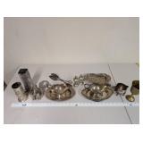 Vintage Mixed Lot of Silverplate Tableware and Serving Pieces