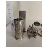 Vintage Mixed Lot of Silverplate Tableware and Serving Pieces