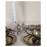 Vintage Mixed Lot of Silverplate Tableware and Serving Pieces