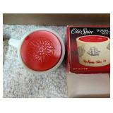 Vintage Burma-Shave and Old Spice Shaving Set with Mugs and Soaps