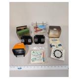 Vintage View-Master Stereoscope Lot with Reels and Slides