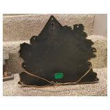 Lot of 2 Vintage Decorative Wall Clocks: Spartus Mill House and General Store Designs